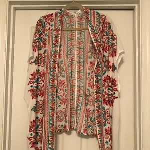 Altr’d state embroidered kimono